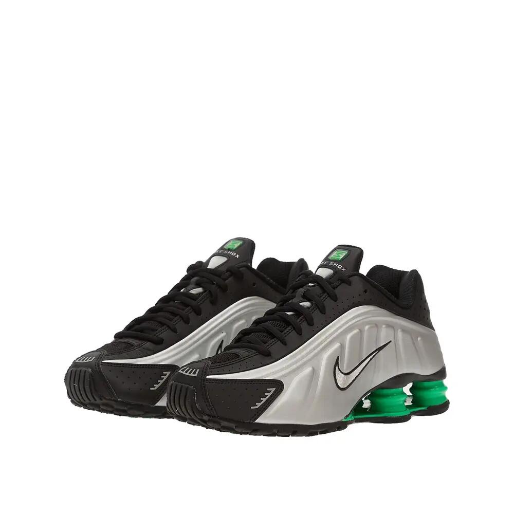 Nike Shox R4 Metallic Silver Green 5/6