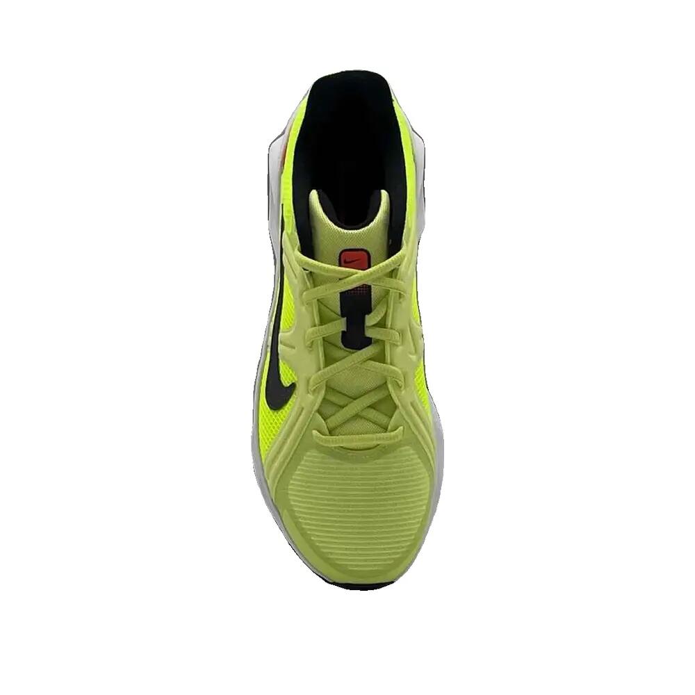 Zapatillas Nike Metro Tek Amarillo Limón/Negro-Vibrante Rojo 2/4