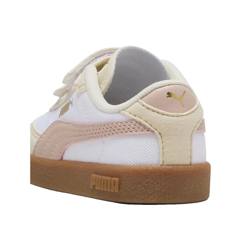 Chaussures PUMA Club II Era CV Blanc/Rose 6/6
