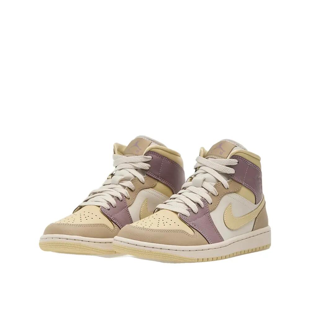 Buty Nike Air Jordan 1 Mid Light Orewood Brown/Taupe Grey 5/10
