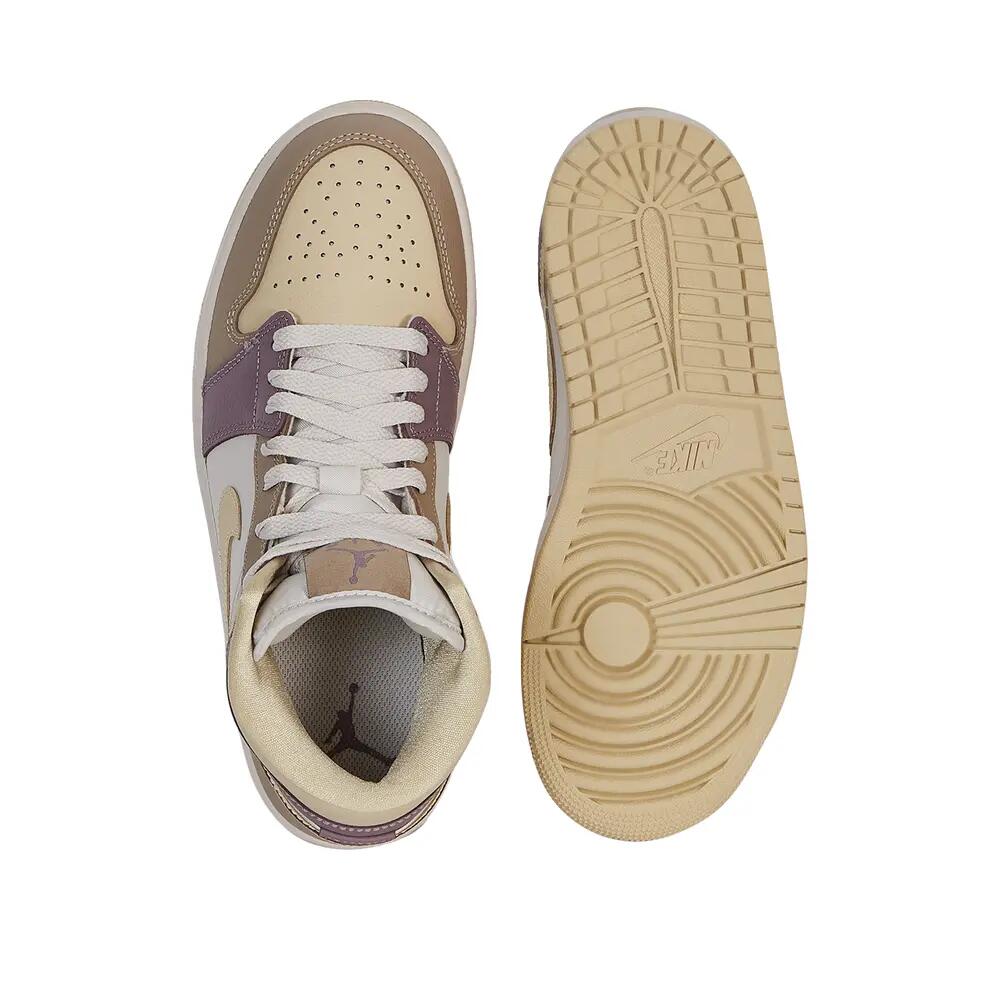 Buty Nike Air Jordan 1 Mid Light Orewood Brown/Taupe Grey 4/10