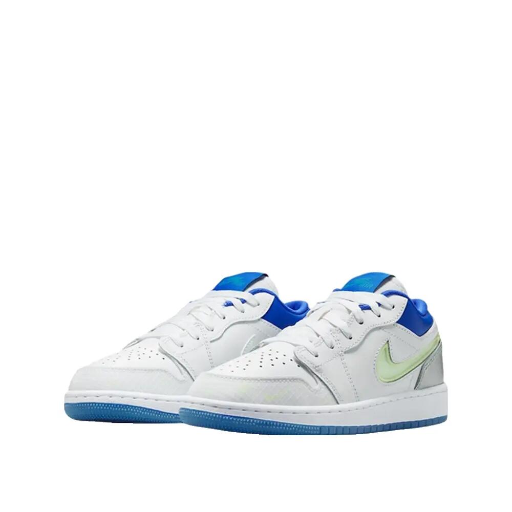 Buty Nike Air Jordan 1 Low SS Białe/Niebieskie/Żółte 2/5
