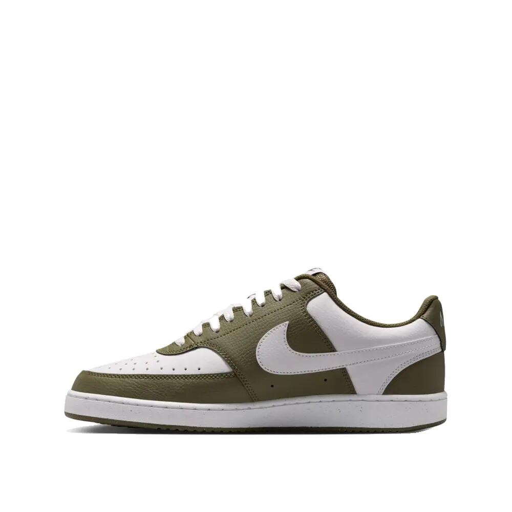 Nike Court Vision Low Olive/Wit 4/7