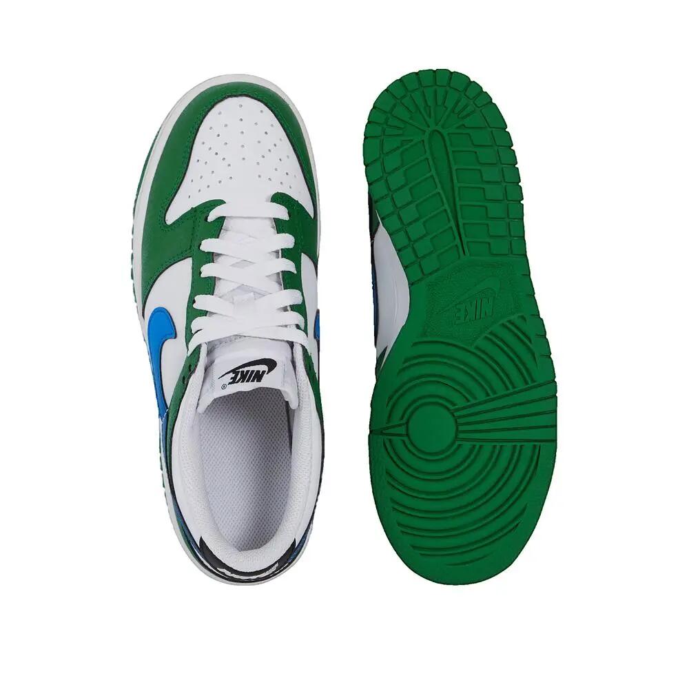 Zapatillas Nike Dunk Low Verde/Blanco 4/4