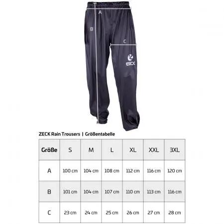Regenhose - wasserdicht - schwarz 2/2
