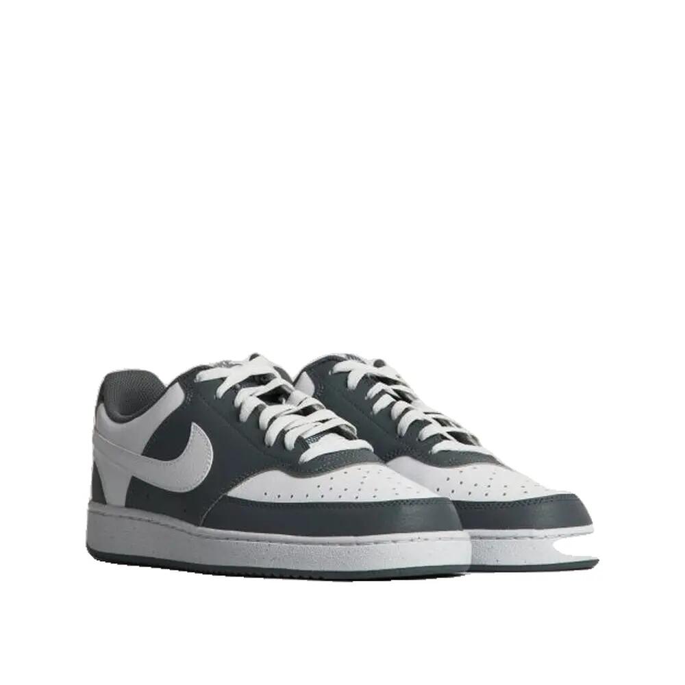 Chaussures Nike Court Vision Low Gris clair/Blanc 3/5