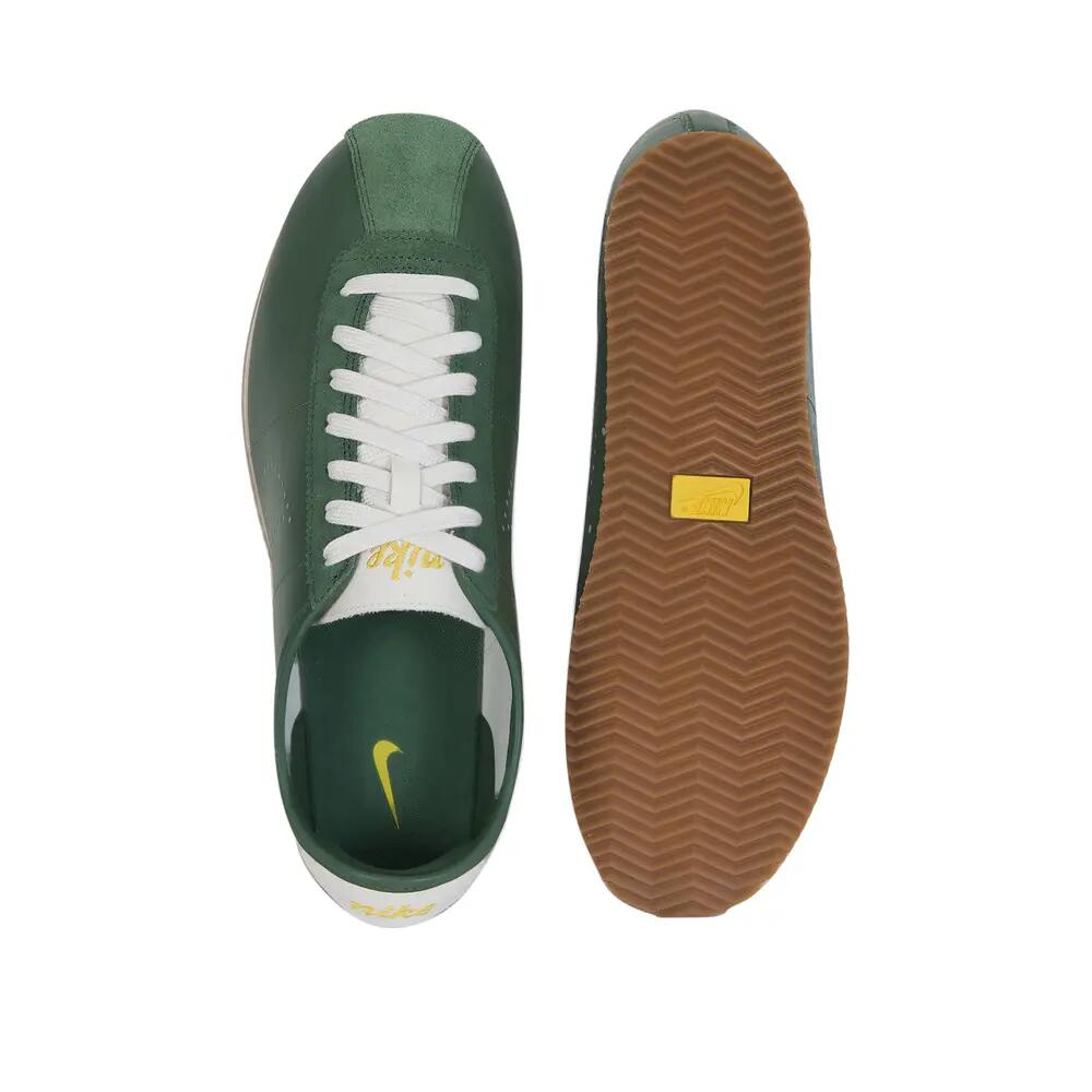 Zapatillas Nike Cortez Mujer Verde Amarillo 4/7