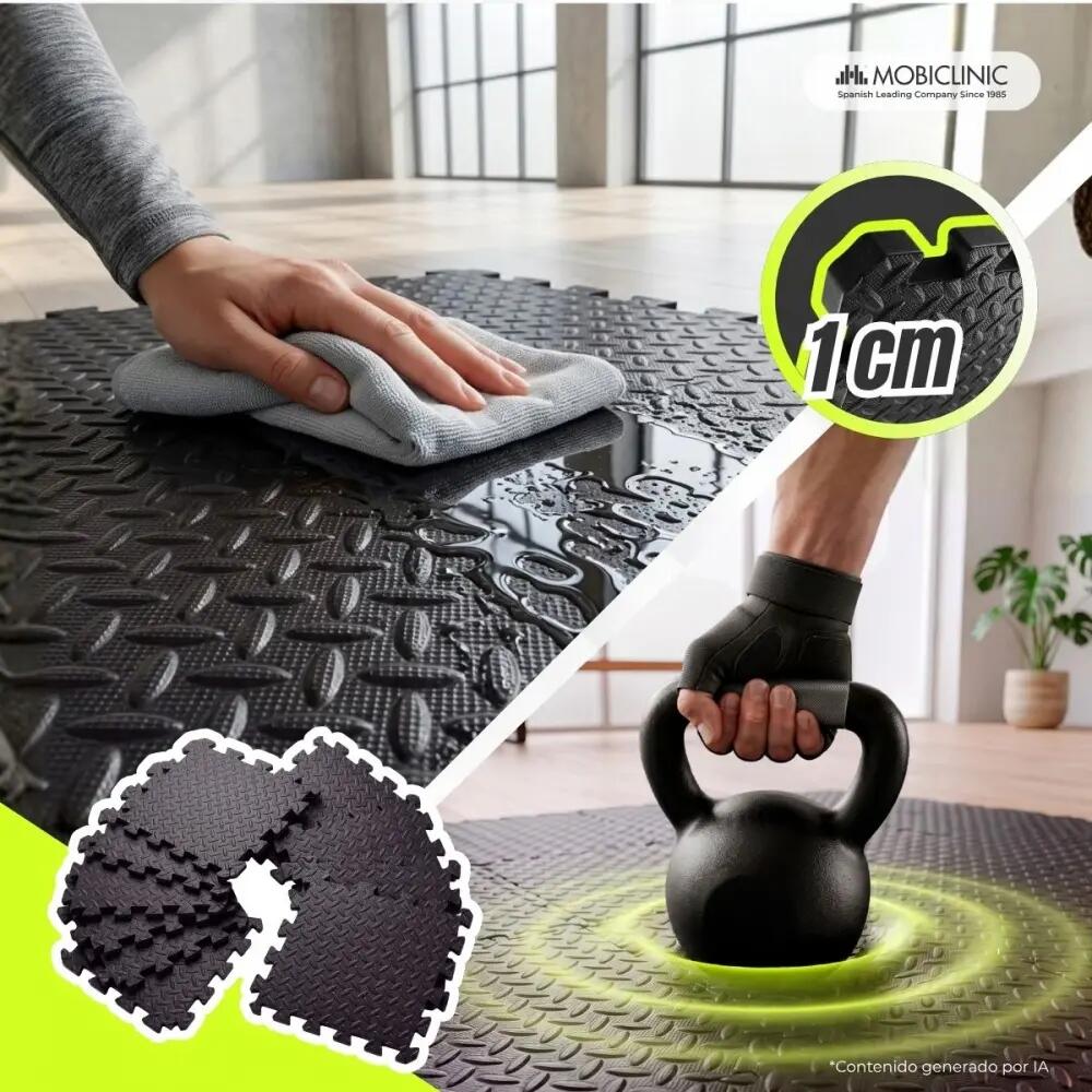 Tatami / Tappetino Mobiclinic (confezione da 20 pezzi) PE+EVA. Antiscivolo 6/6