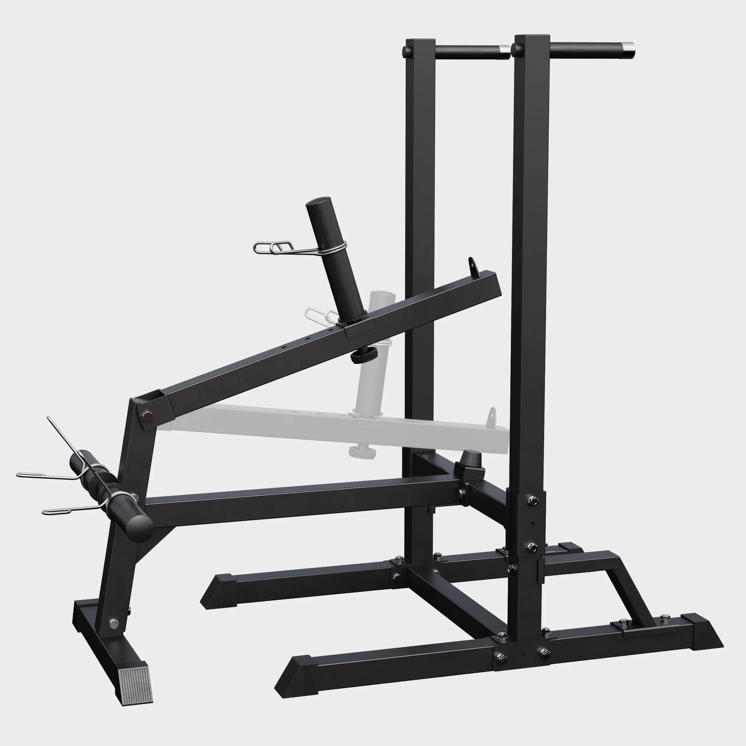 Dip Station Hantelscheibenbeladung Stahl 200 kg – Krafttraining Home Gym 3/10