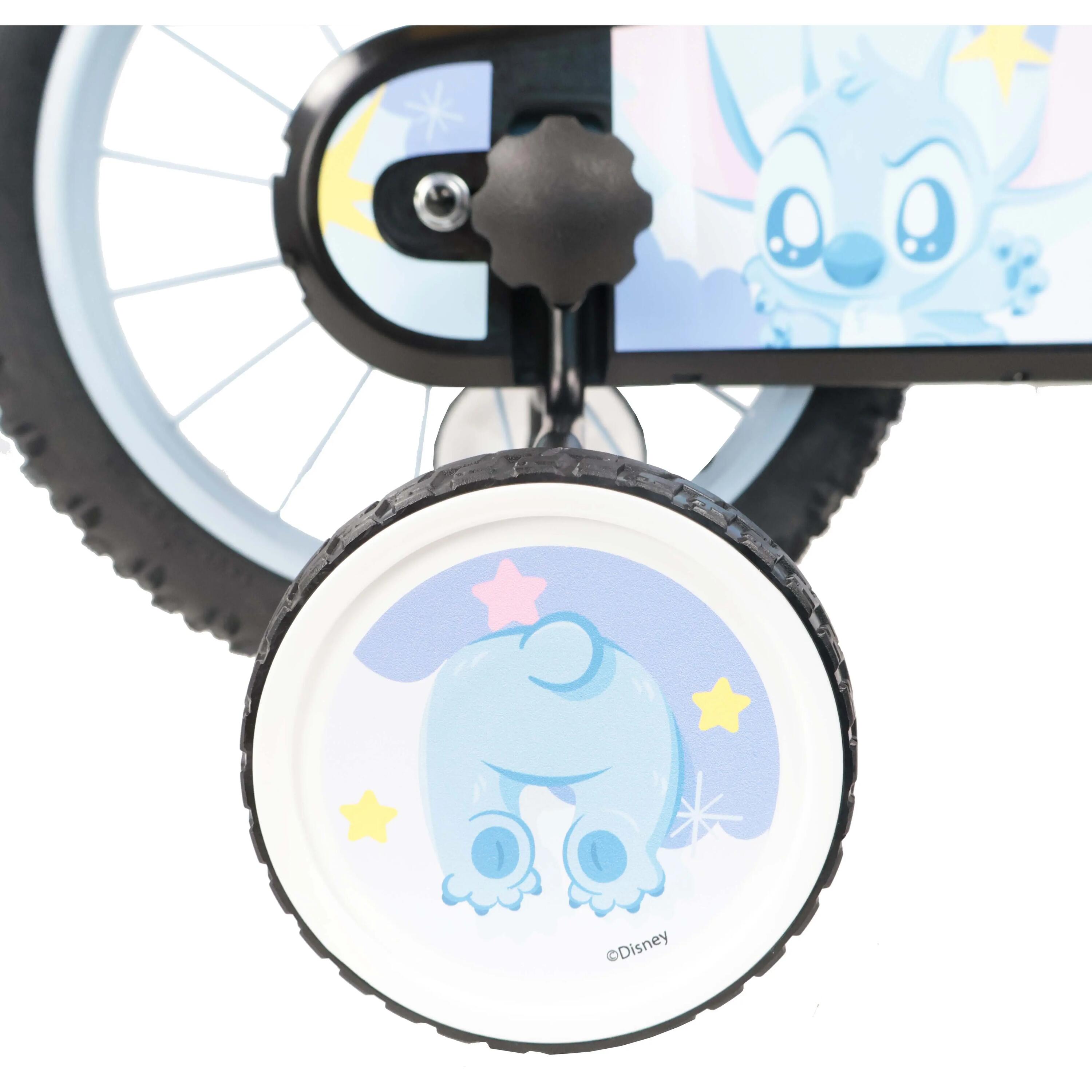 Bicicleta Criança 14 polegadas Disney Stitch 4-5 anos 7/8