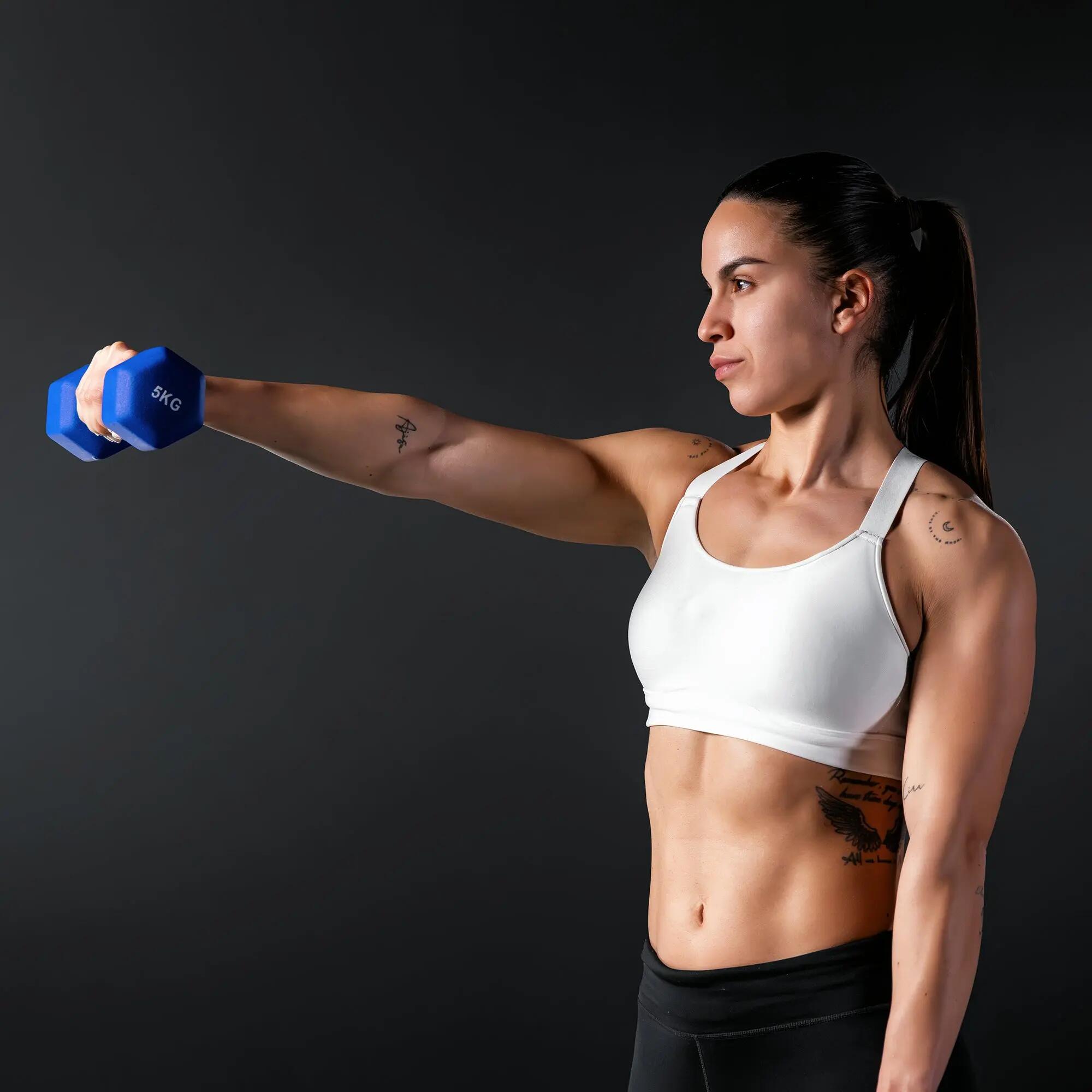 Neoprene dumbbell set 2x2 kg 8/10