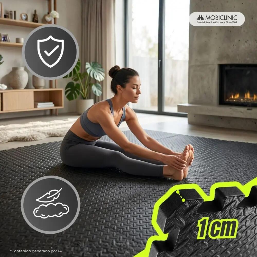 Tatami / Tappetino Mobiclinic (confezione da 20 pezzi) PE+EVA. Antiscivolo 3/6