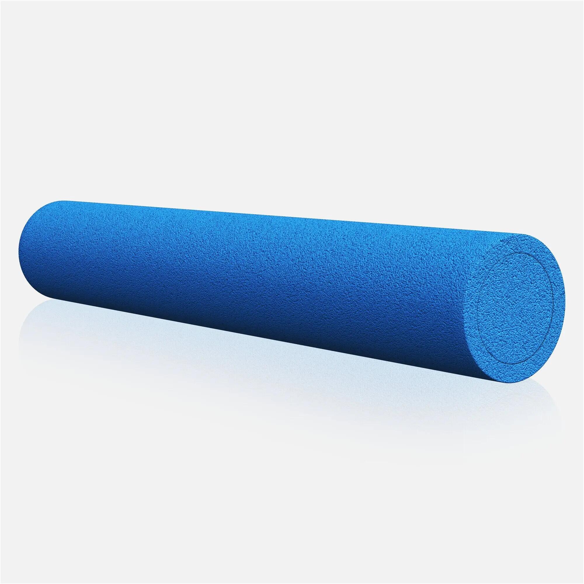 Pilates Rol - Fascia Rol - Foam Roller - 90 x 15 cm - Blauw 5/11
