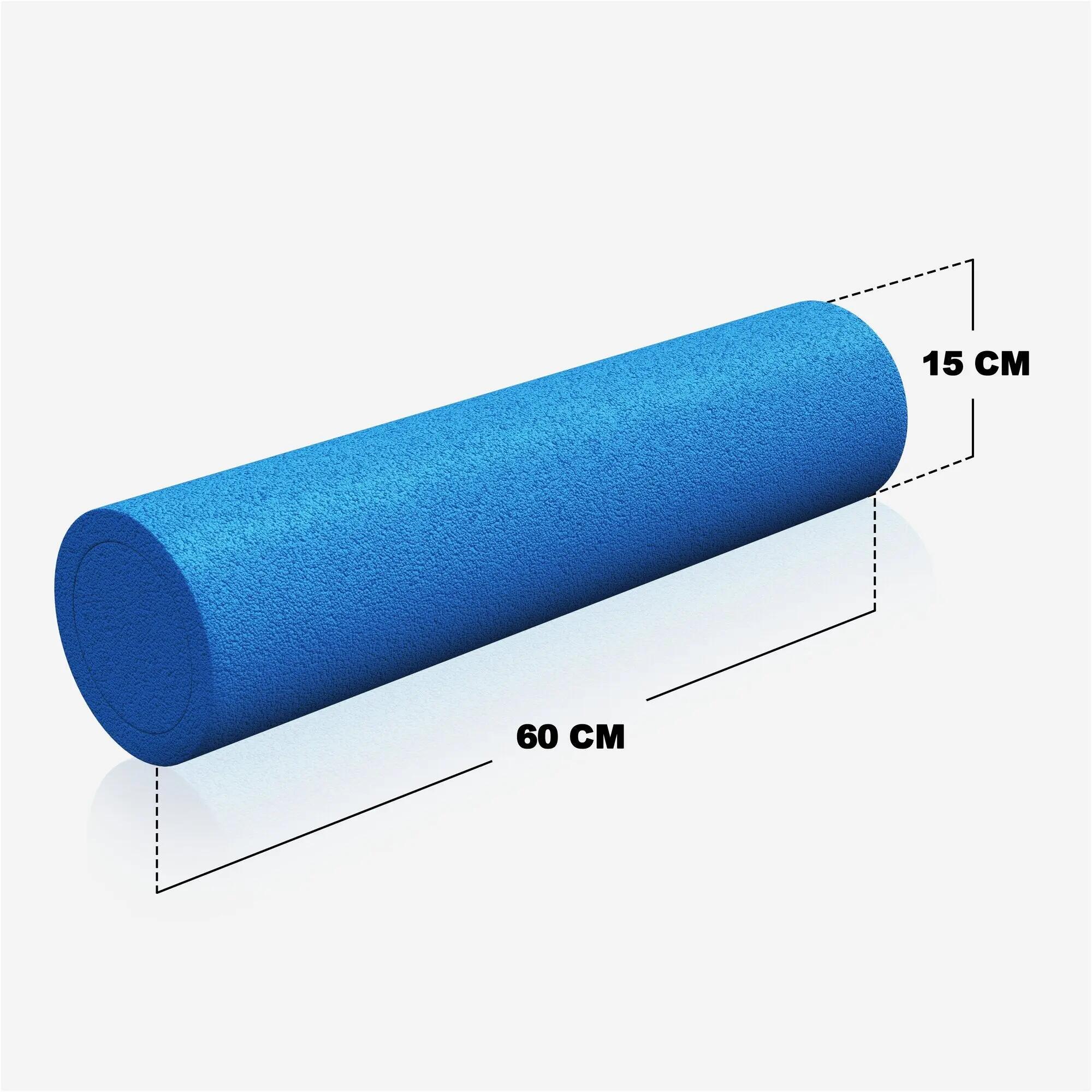 Roller do pilatesu 60x15 cm Gorilla Sports granatowy 3/11