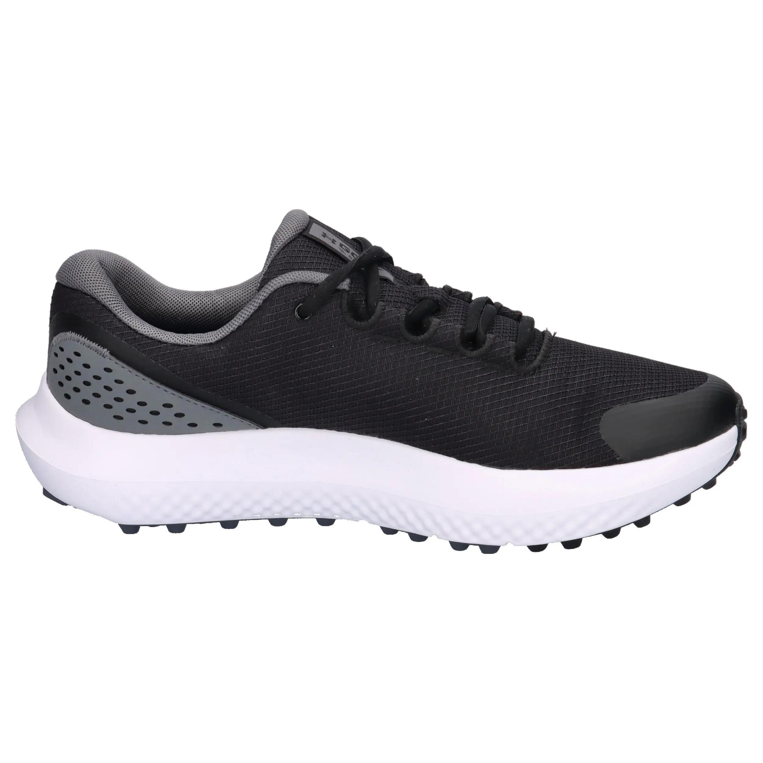 Herren Under Armour Surge Golfschuhe Schwarz Schwarz 7/14