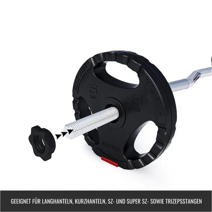 Sternverschlüsse für Hantelstangen 30/31 mm 2-er Set 7/8