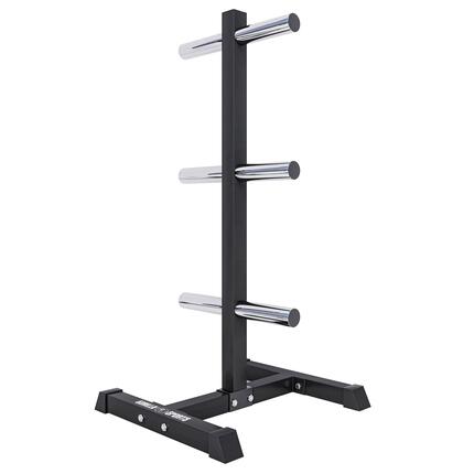 Rack de rangement Gorilla Sports pour disques Olympiques acier 6 supports