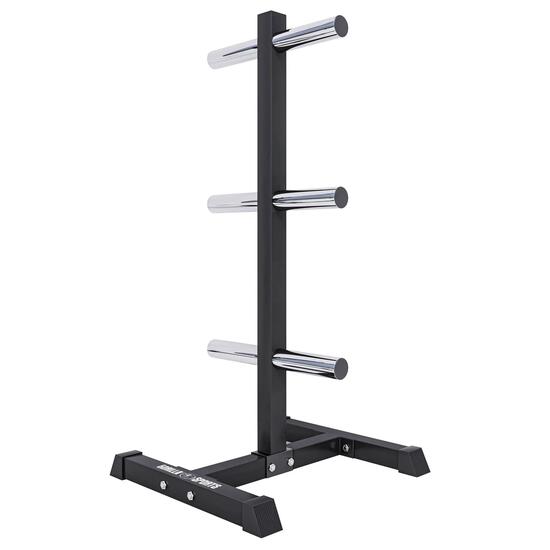 Rack de rangement Gorilla Sports acier 6 supports 350 kg (noir)