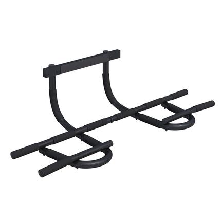 Barre de traction Gorilla Sports acier noire 103,5 cm avec mousse