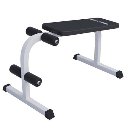 Gorilla Sports Hantelbank Stahl 120x67 cm Schwarz/Weiss