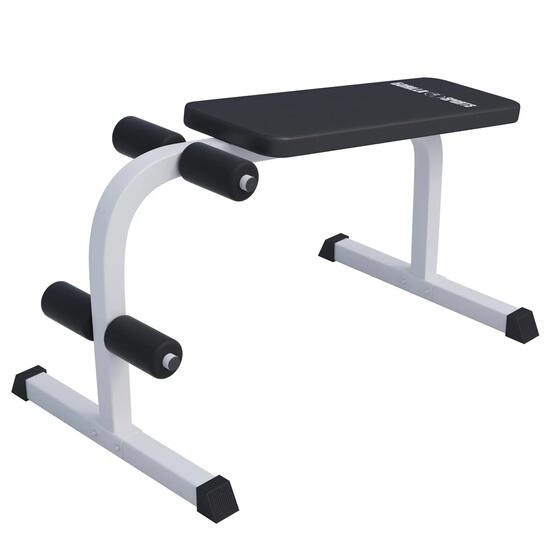 Gorilla Sports Hantelbank Stahl 120x67 cm Schwarz/Weiss