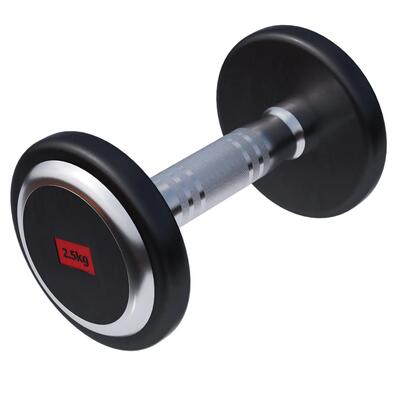 Vaste halter 30 kg - professionele dumbbell - rubber