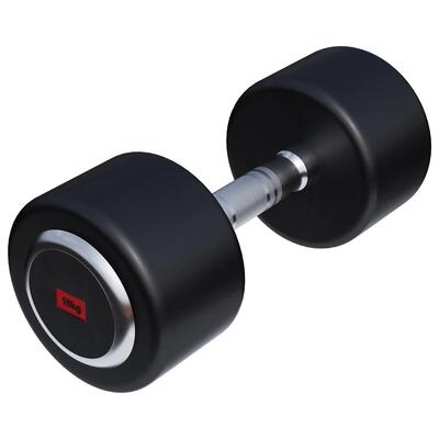 Vaste halter 30 kg - professionele dumbbell - rubber