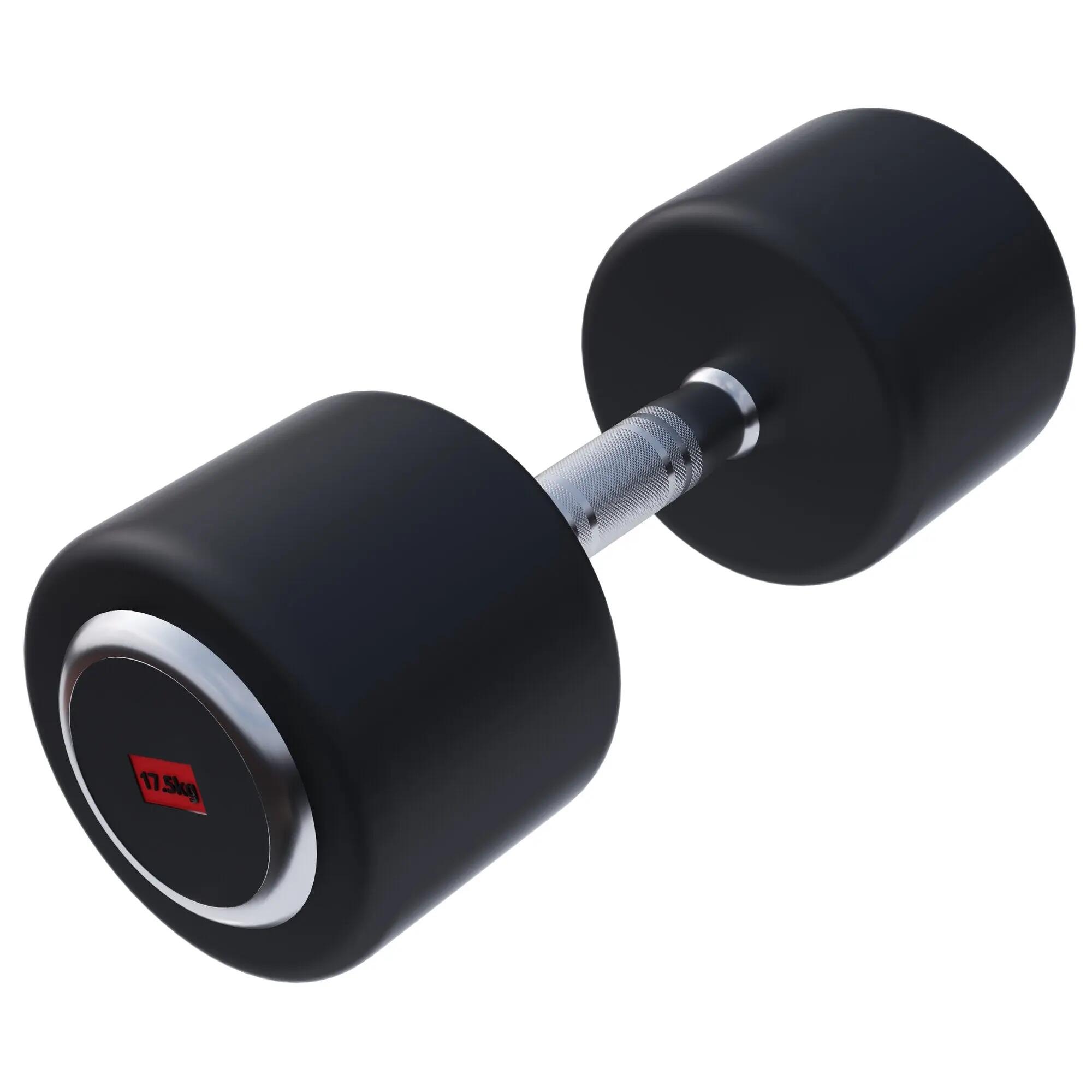 Ganteră profesională cu cauciuc de la 2.5 kg la 50 kg