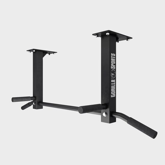 BARRE DE TRACTION NOIR POUR PLAFOND | MUSCULATION