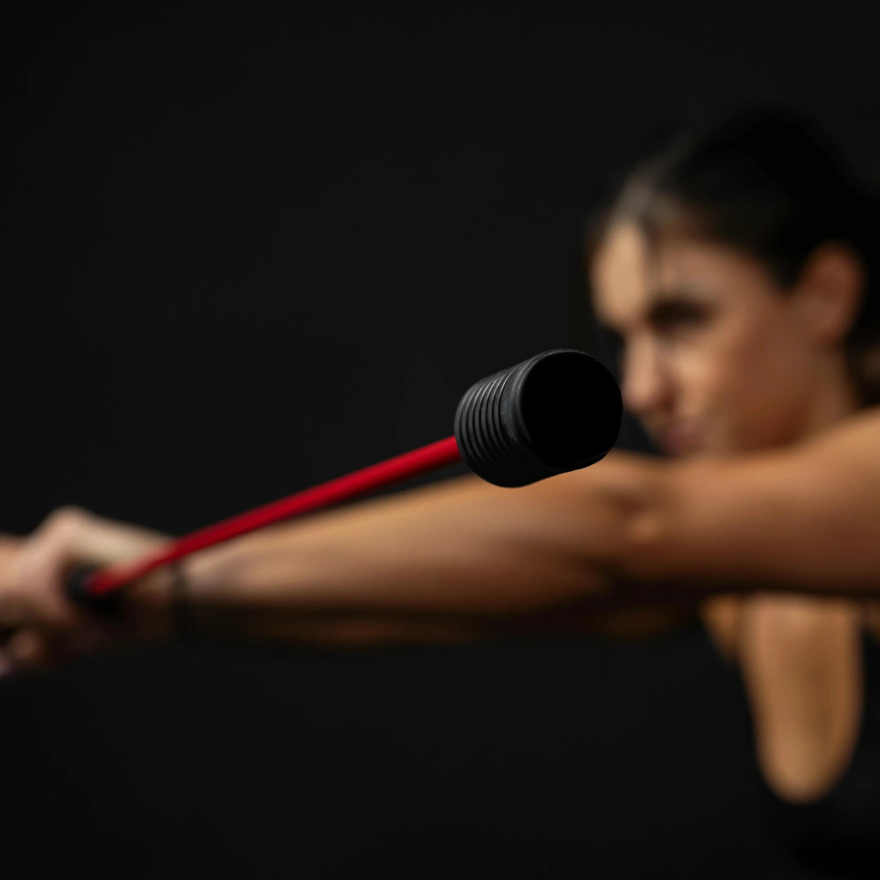 Swing stick - 160 cm - Glasvezel - Zwart / Rood 5/8