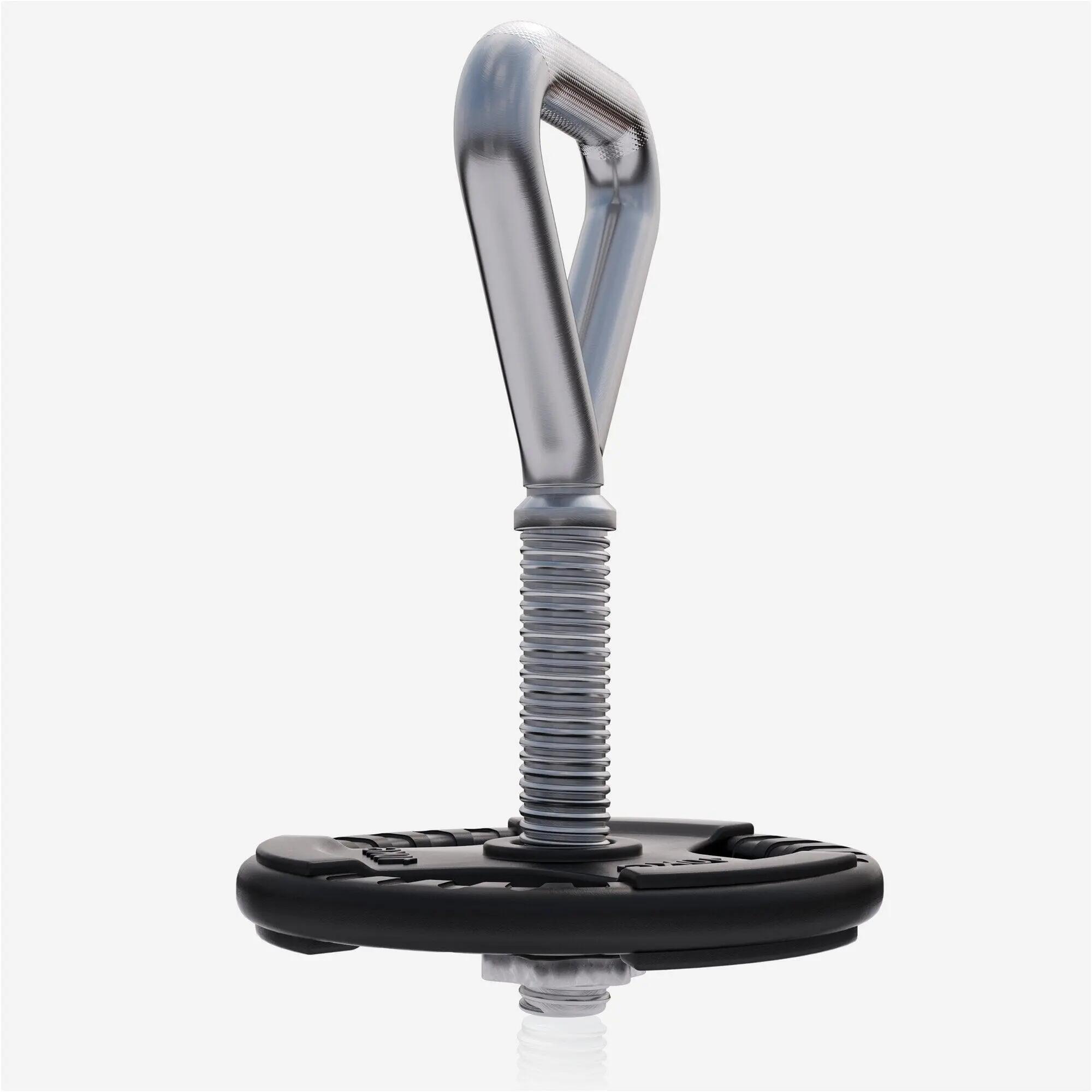 Kettlebell Verstellbar - Griff für 30mm Hantelscheiben, inkl. Sternverschluss 9/11