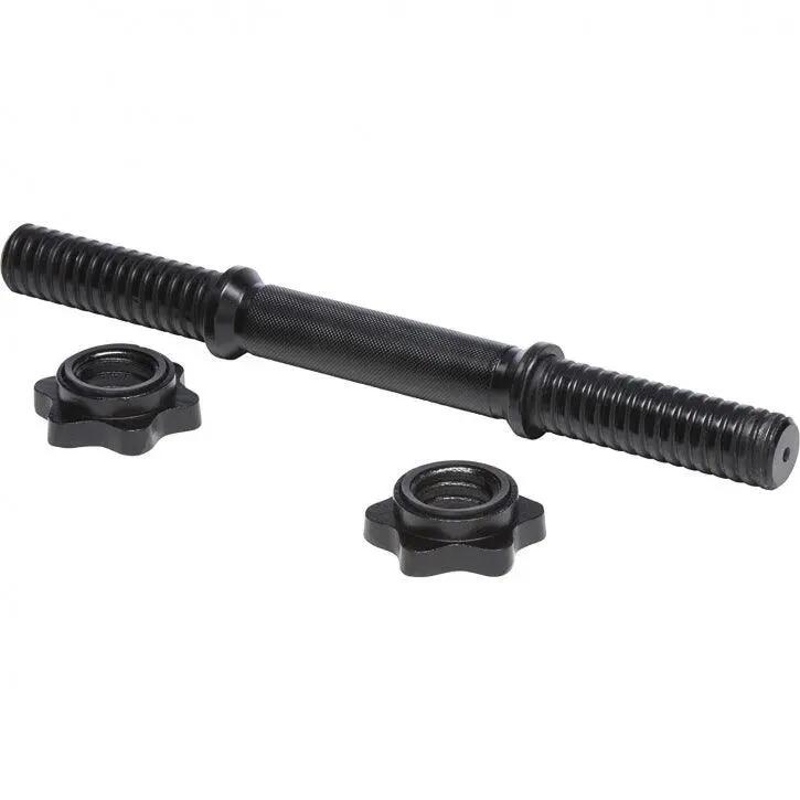 Voordeelset EZ-curl stang met dumbell stangen - Zwart - Barbell 30 mm 4/10