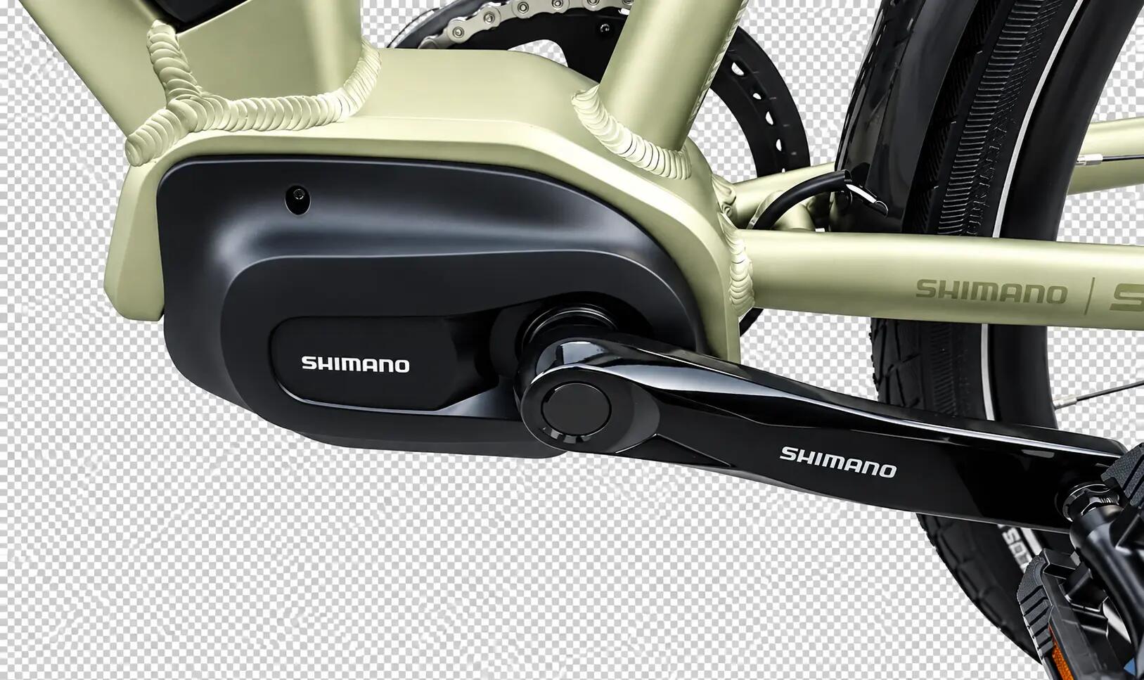 Ebike E-Terranex 7.2 Motor Central Shimano E5000 CUES 9V 7/15