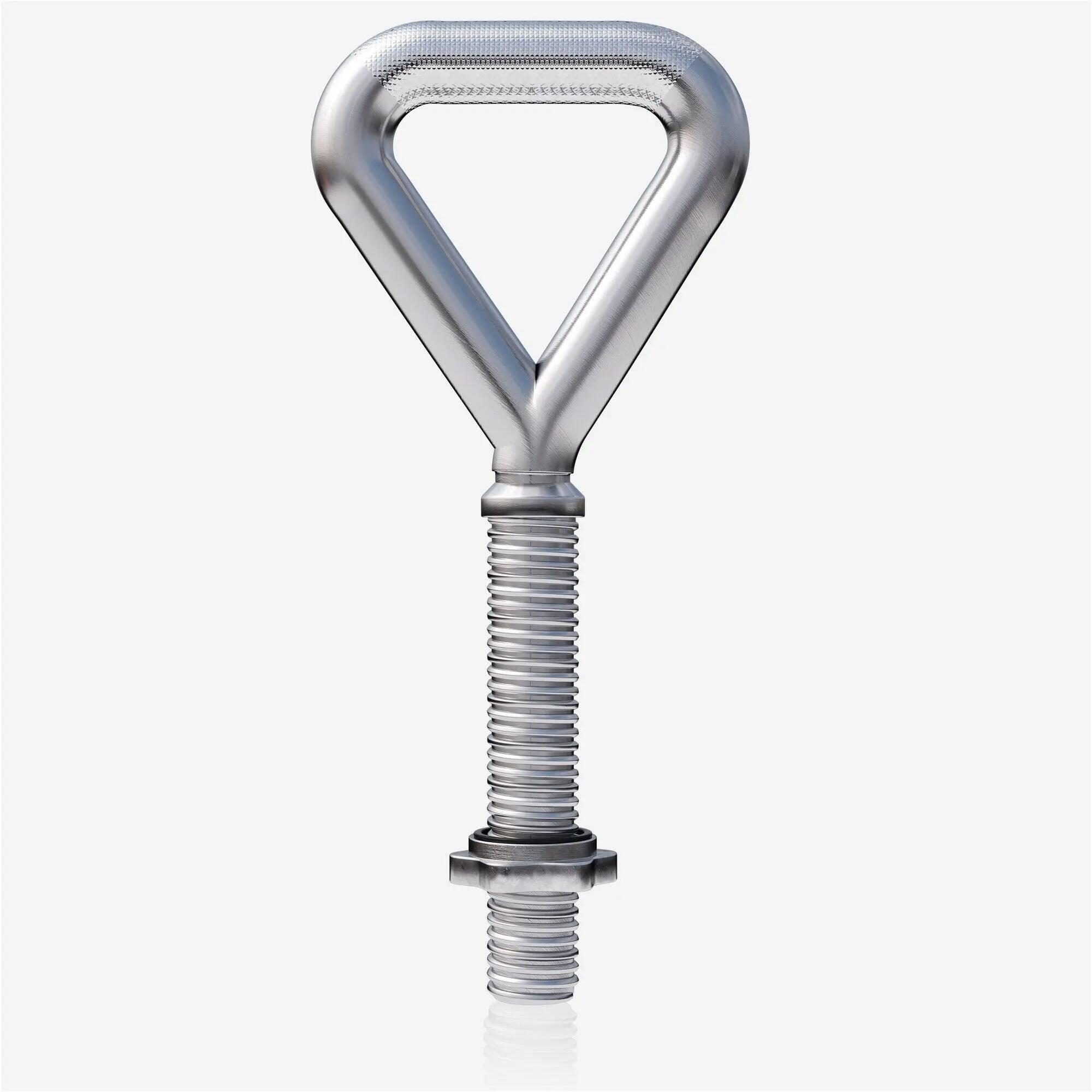 Kettlebell Verstellbar - Griff für 30mm Hantelscheiben, inkl. Sternverschluss 11/11