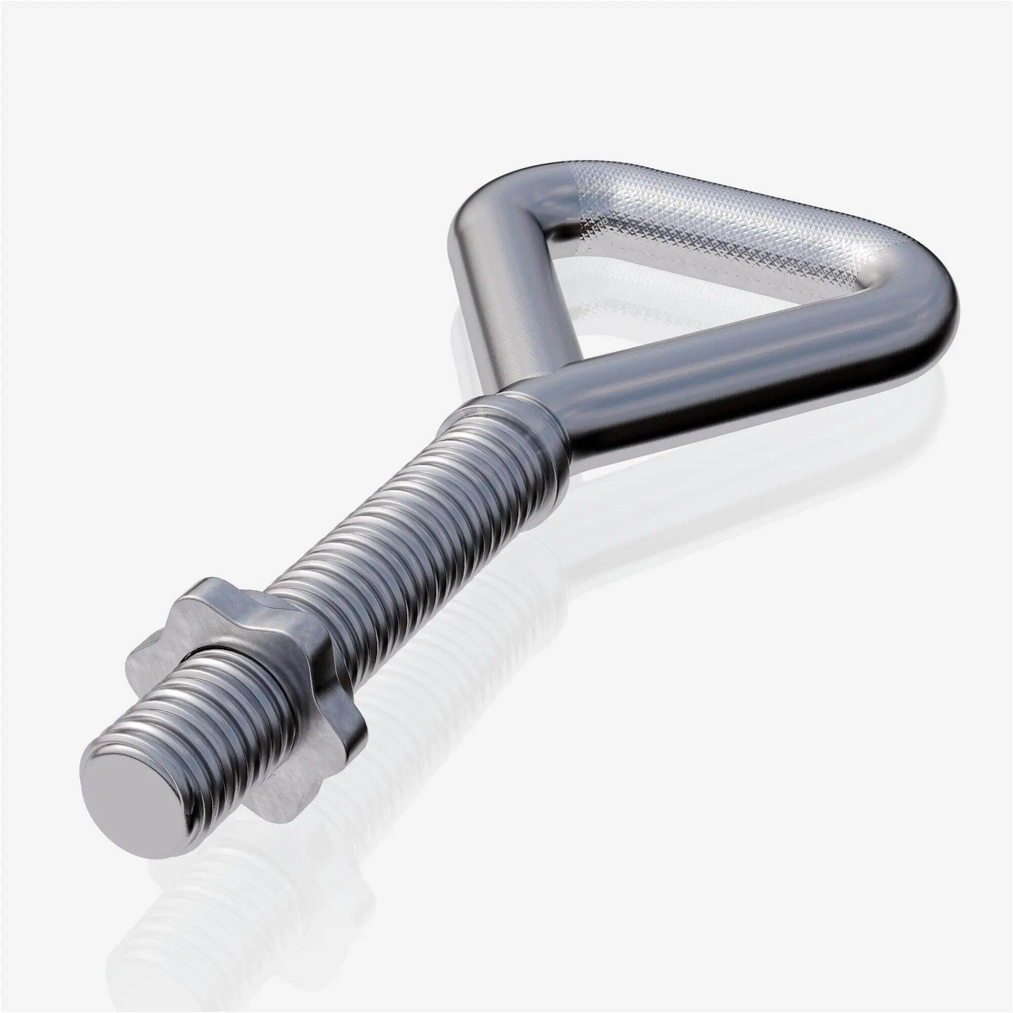 Kettlebell Verstellbar - Griff für 30mm Hantelscheiben, inkl. Sternverschluss 10/11