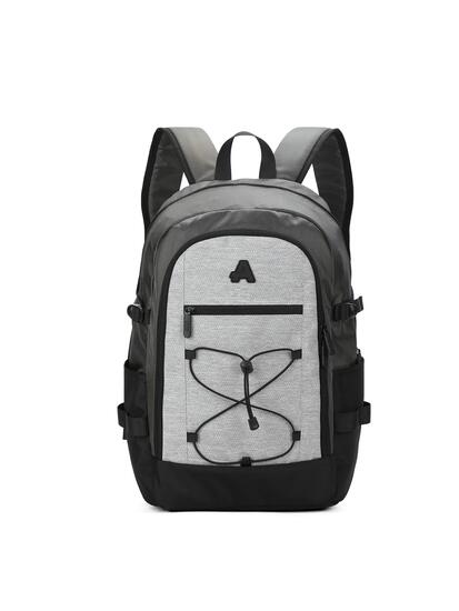 Sac à dos Aoking Astra Plus Unisexe Noir Polyester avec Fermeture Éclair