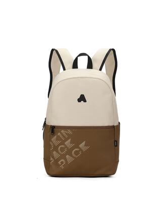 Sac à Dos Aoking Unisexe Bicolore - Fermeture Éclair Polyester