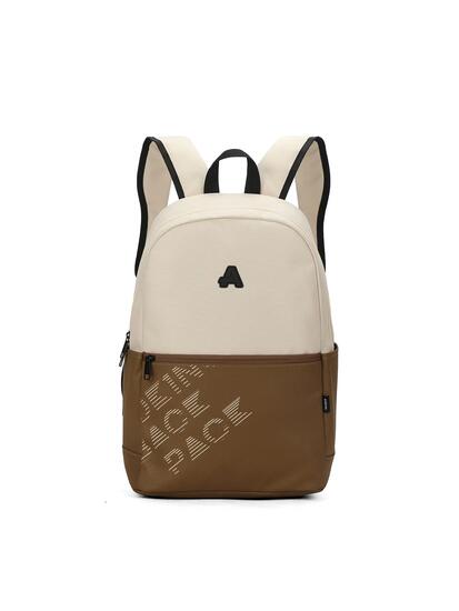 Sac à Dos Aoking Unisexe Bicolore - Fermeture Éclair Polyester