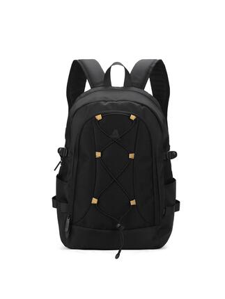 Sac à Dos Unisexe Aoking Voron Chic - Polyester Gris et Noir