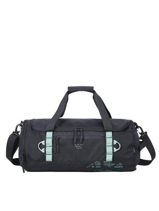 Aoking Sac de Voyage Unisexe Noir - Fermeture Éclair et Bandoulière Réglable