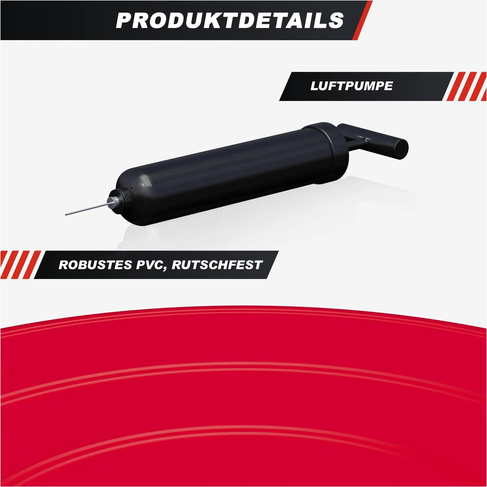 Coussin d'équilibre GORILLA SPORTS gonflable PVC antidérapant 2/7