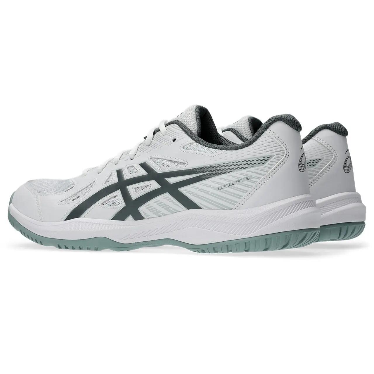 Herren - Hallensportschuhe - leicht, flexibel - UPCOURT 6 - weiß/grau 6/8