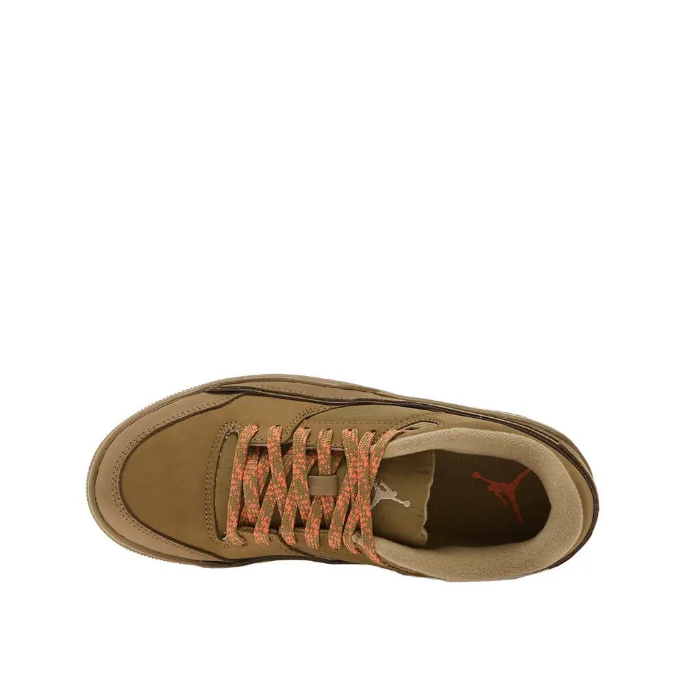 Scarpe Nike Flight Court Donna Marrone Kelp/Kaki-Wild Mango 3/6