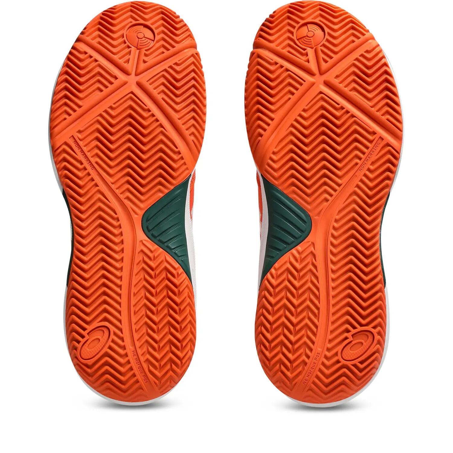 Tenis E Padel Crianças - ASICS Gel-Dedicate 9 PADEL GS - Energy Orange/White 6/7
