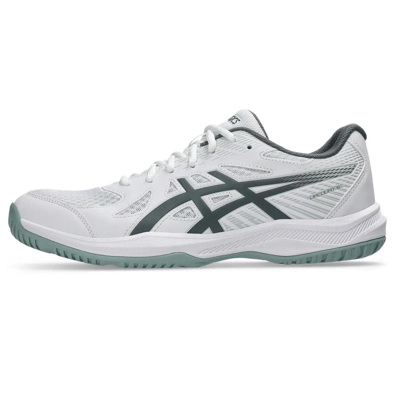 Herren - Hallensportschuhe - leicht, flexibel - UPCOURT 6 - weiß/grau 3/8