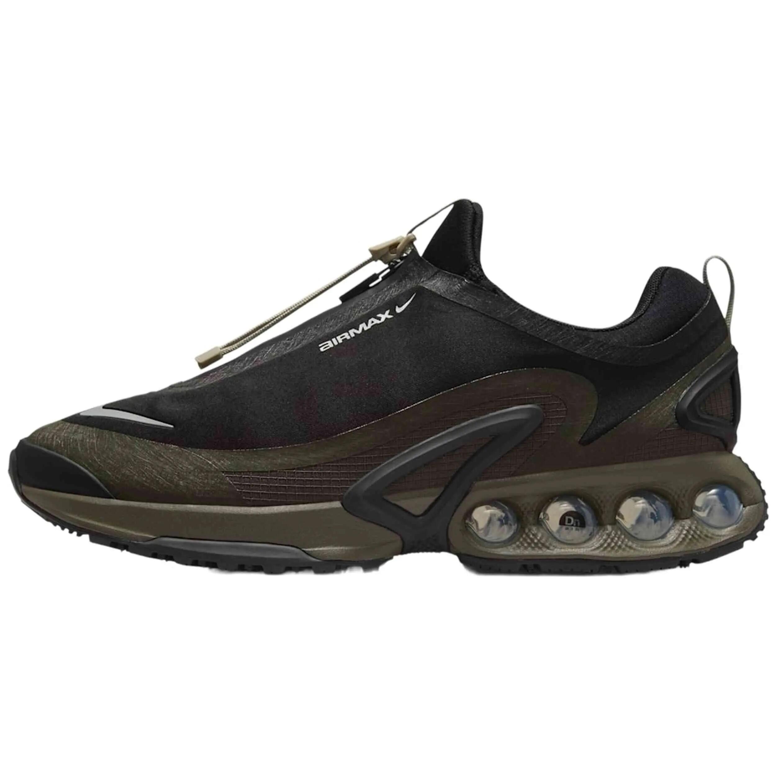 Baskets Nike modèle Air Max Dn Roam "Black/Olive" pour homme 4/5