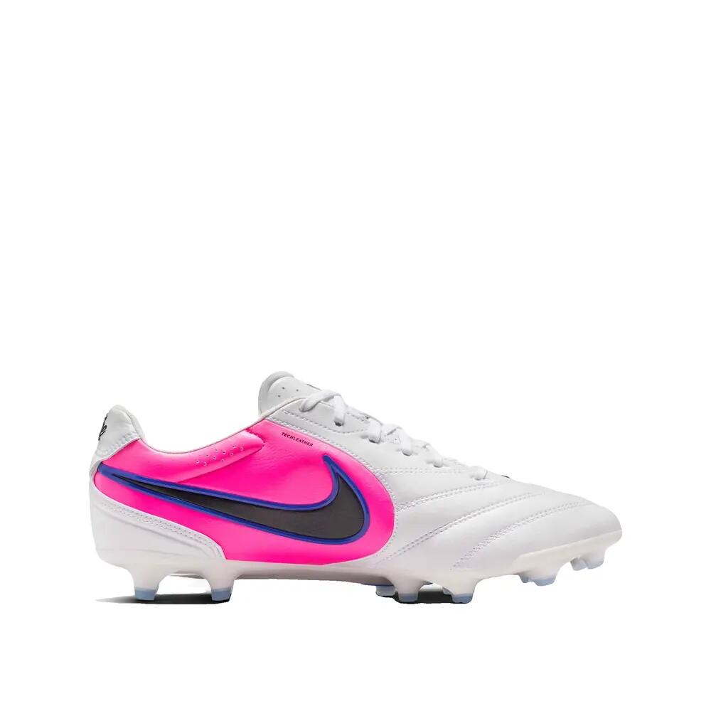 Chaussures de football Nike Tiempo Ligera Pro FG Blanc/Noir/Bleu 5/6
