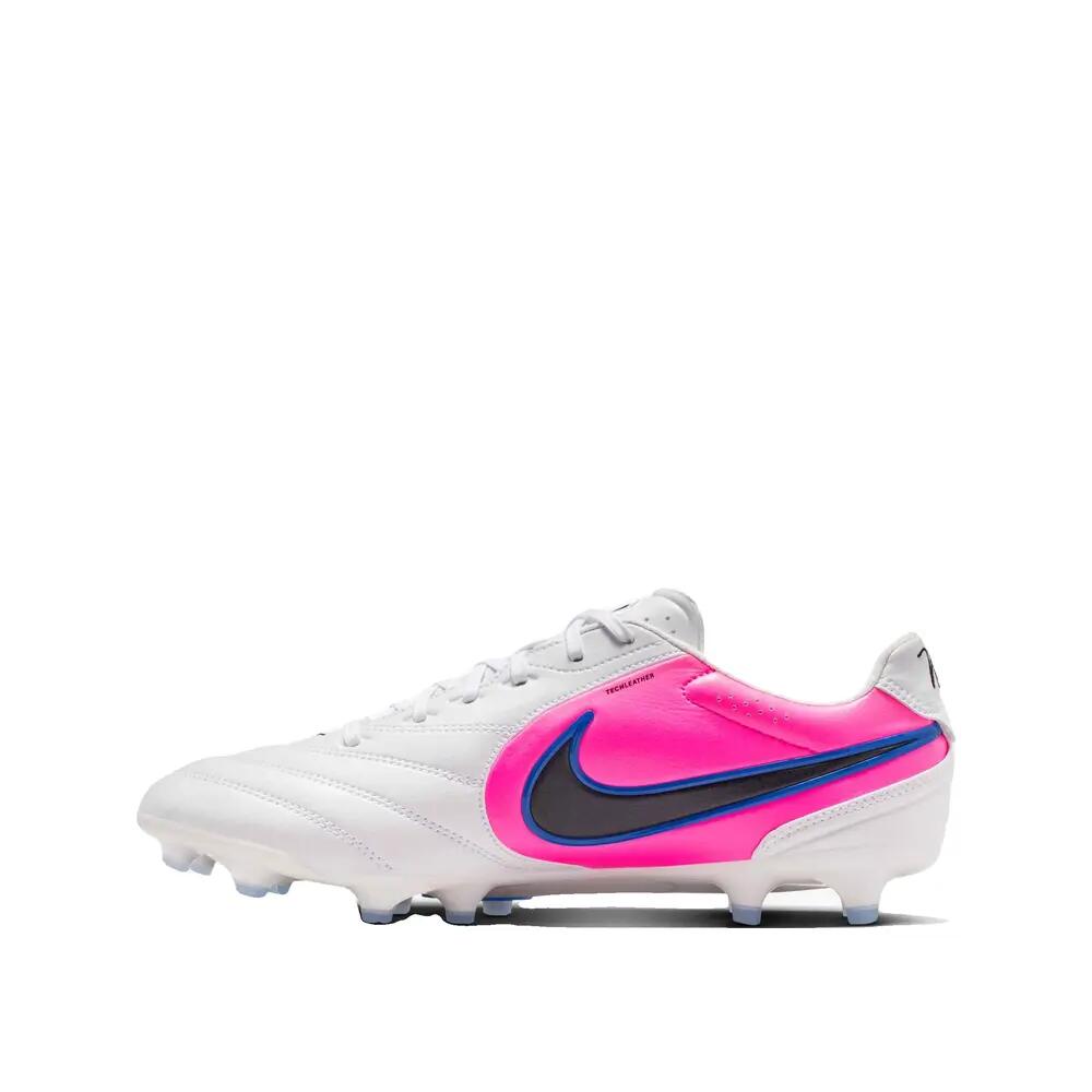 Chaussures de football Nike Tiempo Ligera Pro FG Blanc/Noir/Bleu 4/6