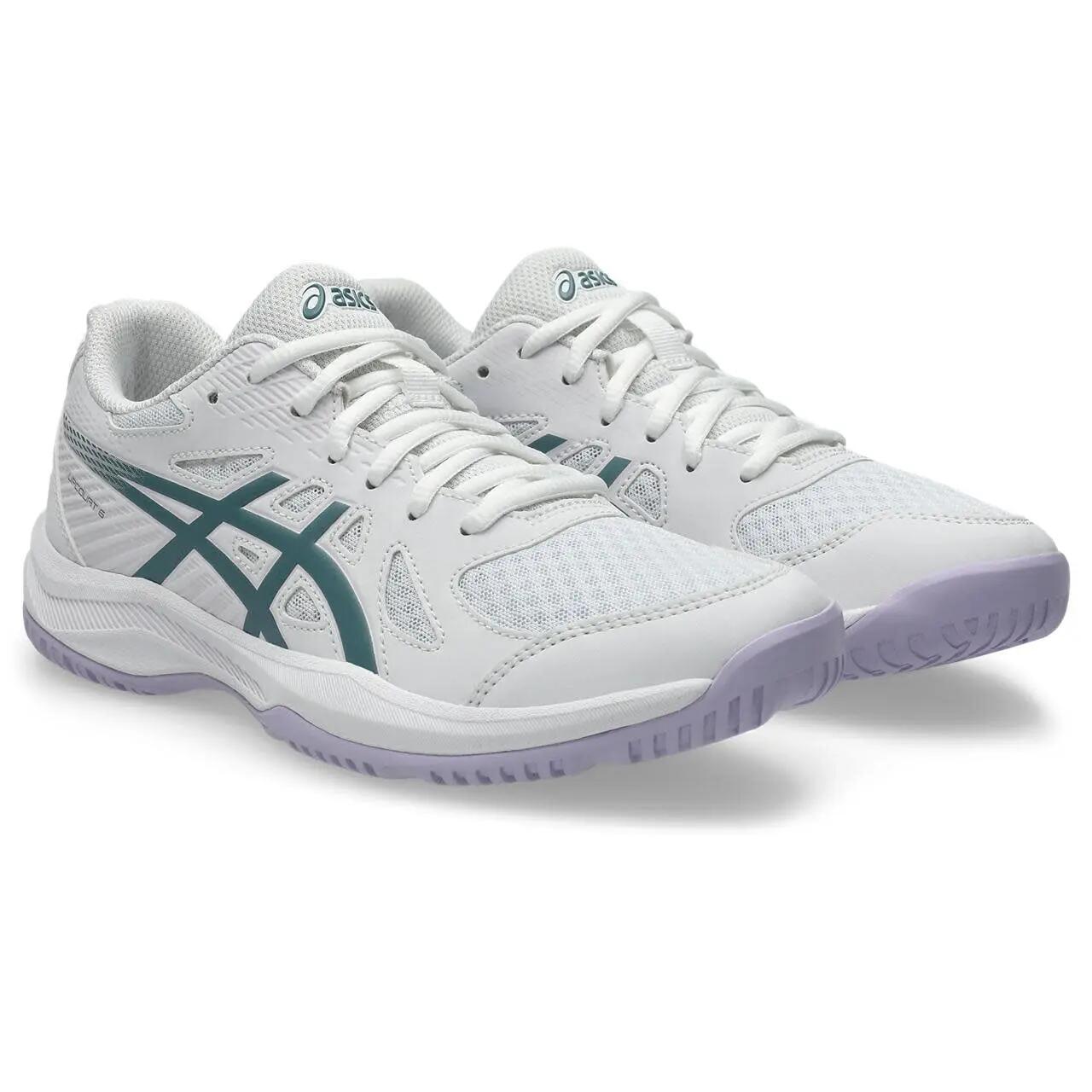 Asics Upcourt 6 Women's White Padel 1072a107 2/7