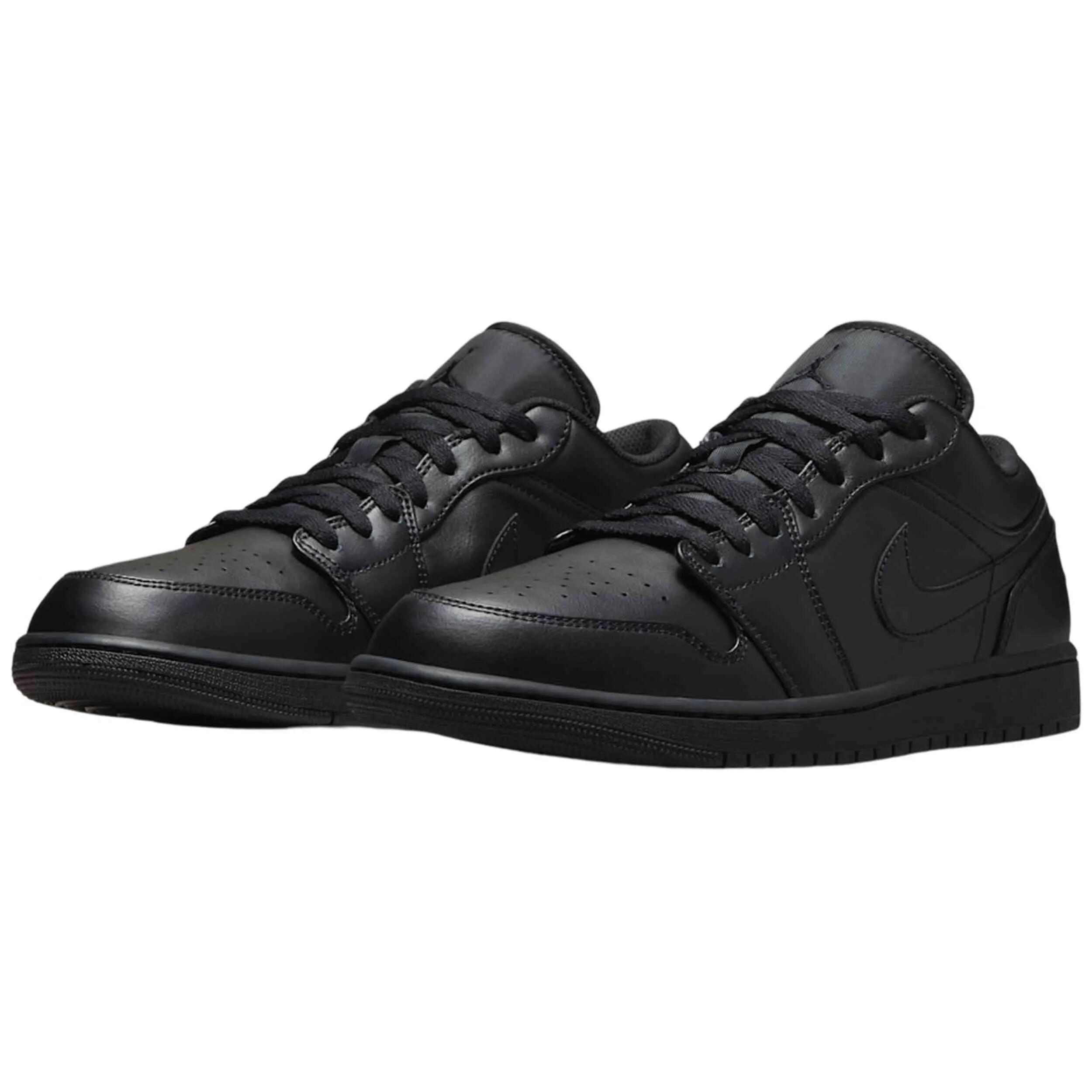 Jordan 1 Low Triple Black 5/5